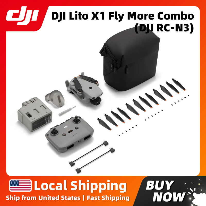 Drone Gimbal 3 Axis - DJI Lito X1 Fly More Combo