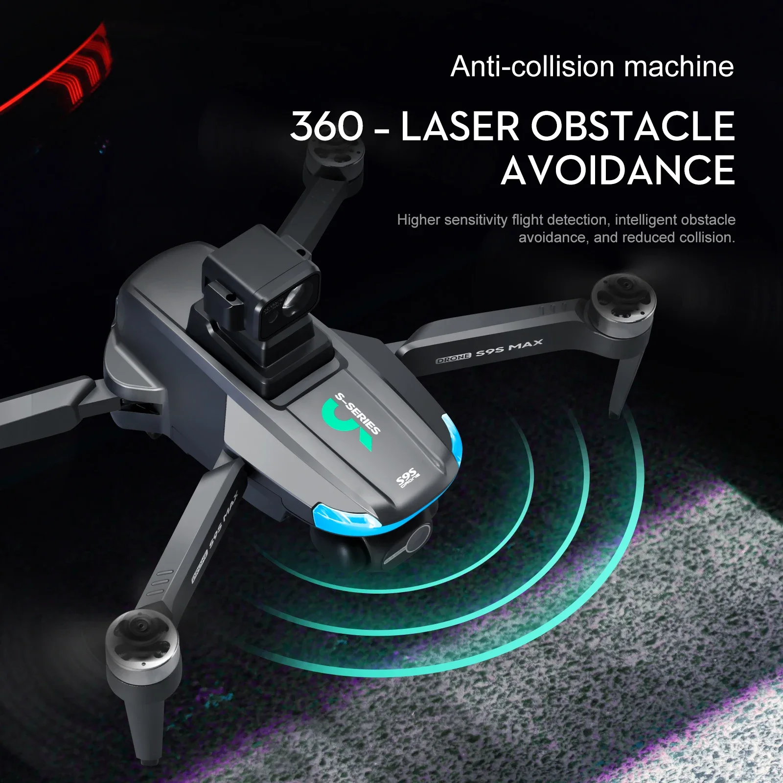 НОВЫЙ S9S MAX MINI Drone 4K 2- – обзор и цена Drone Gimbal Case