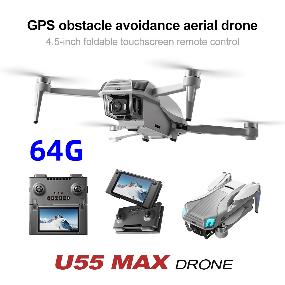 Дрон NCZOBOE U55 с профессиона – обзор и цена Drone Gimbal 3 Axis