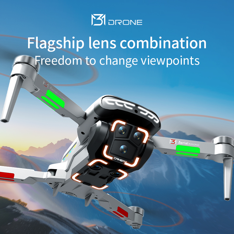 Профессиональный дрон M3, 4K H – обзор и цена Drone Gimbal Brushless