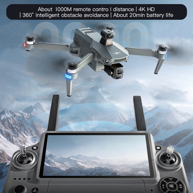 KF100 MAX GPS Дрон 4K Камера 3 – обзор и цена Drone Gimbal Brushless