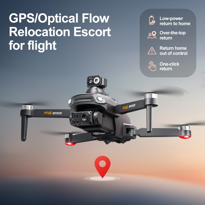 НОВЫЙ Дрон RG800 MAX 1080P HD- – обзор и цена Drone Gimbal Brushless