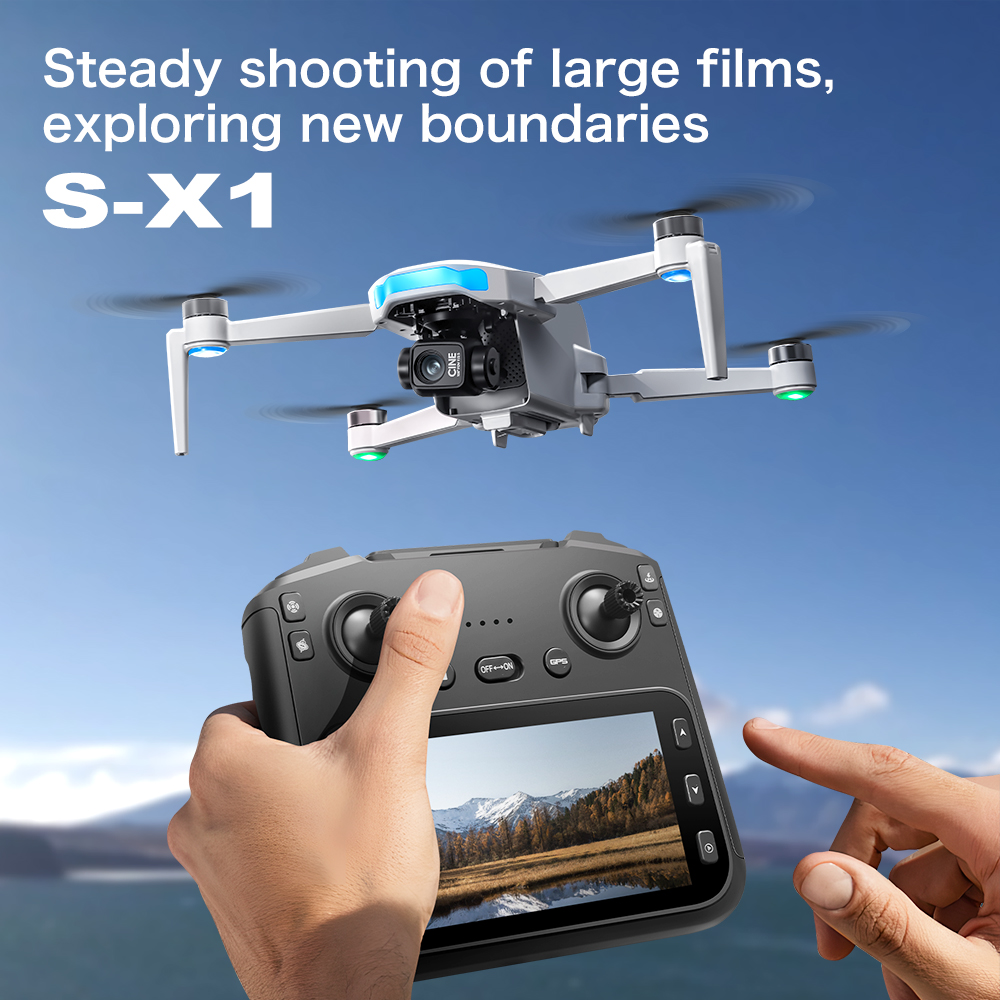 Оригинальный GPS-дрон S-X1 с п – обзор и цена Drone Gimbal 3 Axis